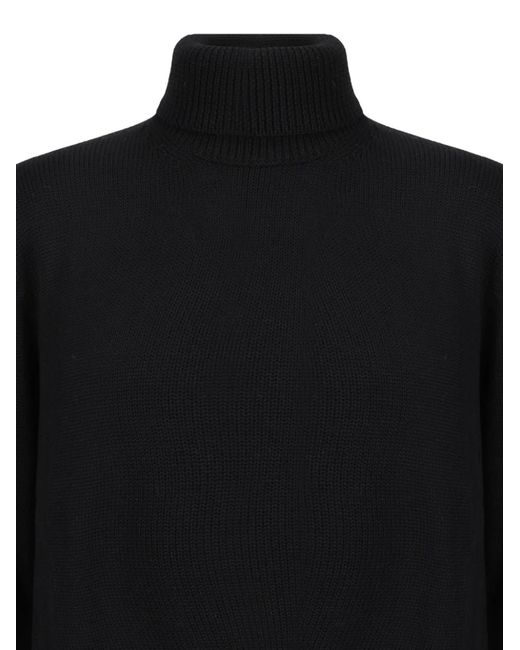 Nuur Black Long Sleeves Turtle Neck for men