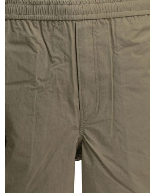 DAIWA PIER 39 Green "Tech 6 Pockets" Cargo Shorts for men