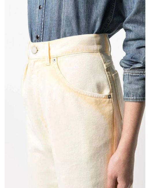 Alberta Ferretti Natural Pants