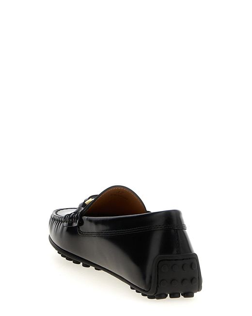 Tod's Black 'City Gommino' Loafers