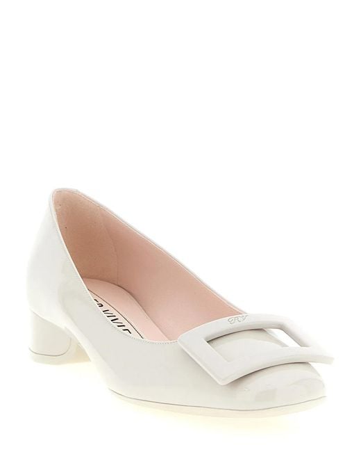Roger Vivier Natural 'Roundy' Pumps