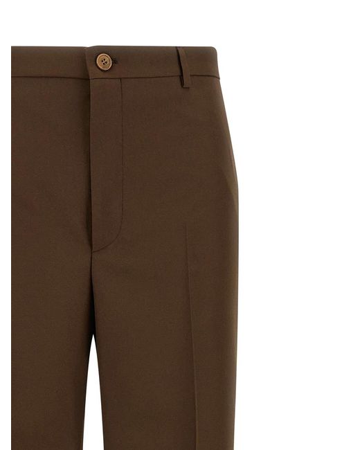 Gucci Brown Tailored Trousers