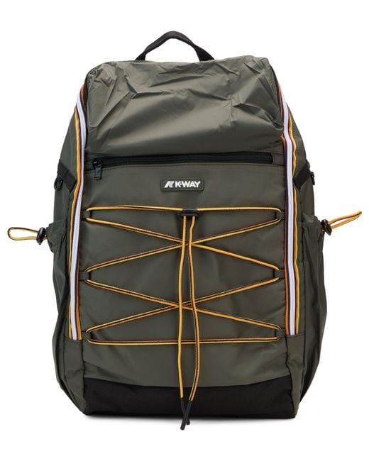 K-Way Black Backpack Monte Limar for men