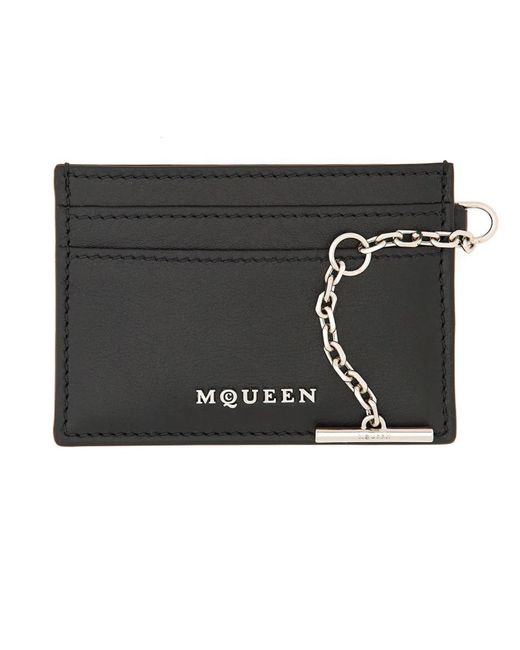 McQueen Black Card Holder