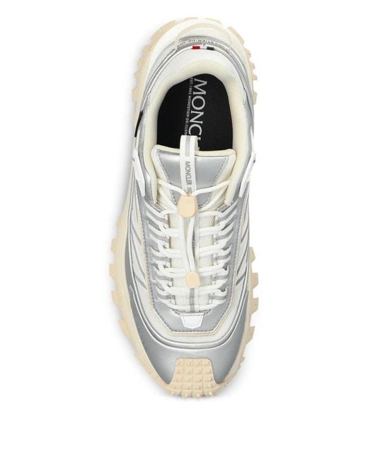 Moncler White "Trailgrip" Gtx Low Top Sneakers