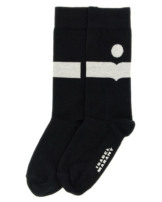 Isabel Marant Black 'Nesson' Socks