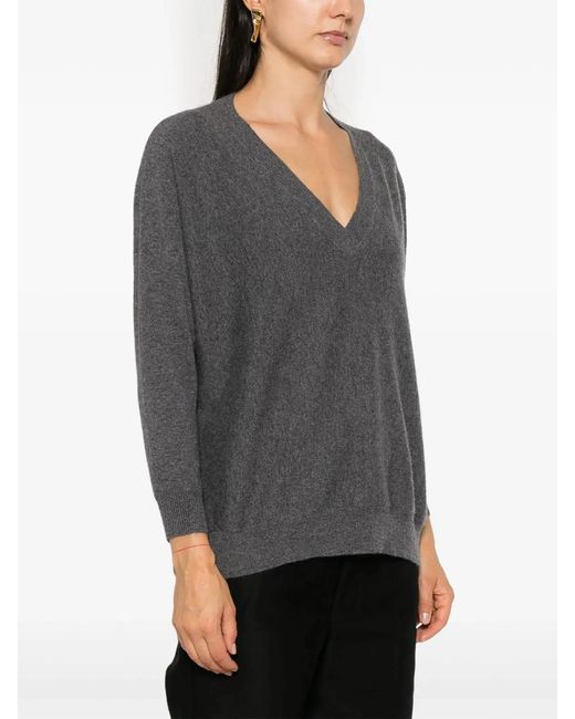 Lisa Yang Gray Kenny Sweater