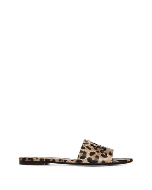Dolce & Gabbana White Dolce & Gabbana Dolce & Gabbana Flat Shoes