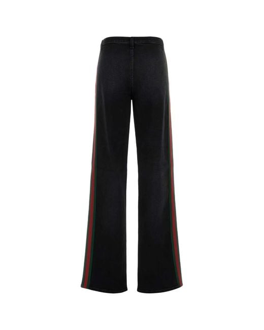 Gucci Black Denim Cotton Jeans