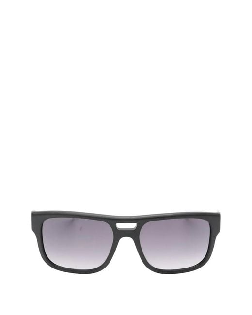 Emporio Armani Gray Acetate Sunglasses for men