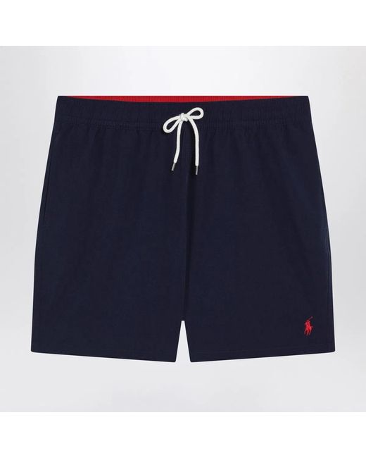 Polo Ralph Lauren Classic Traveler Swim Shorts 14.6 Cm Blueette for men