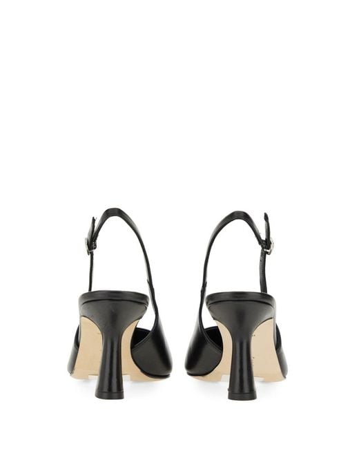 Aeyde Black Pump Slingback Fernanda