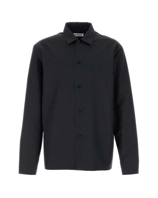 Jil Sander Blue Shirt 238 for men