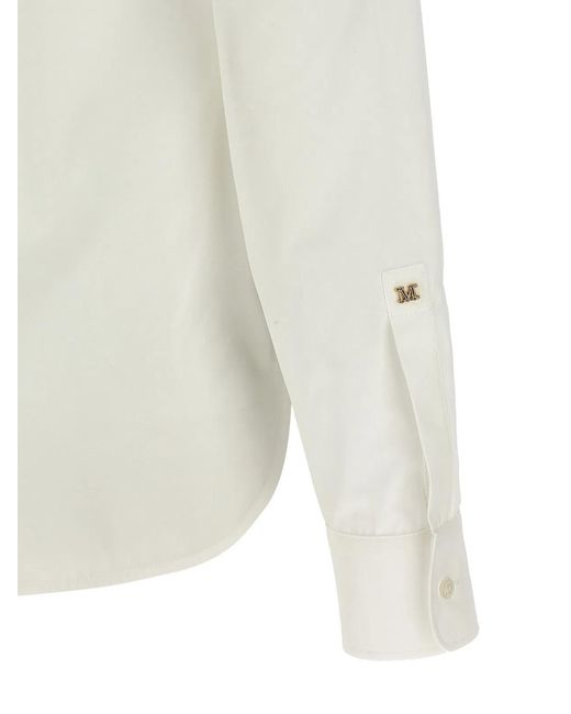 Max Mara White 'Mxmmaroso' Shirt
