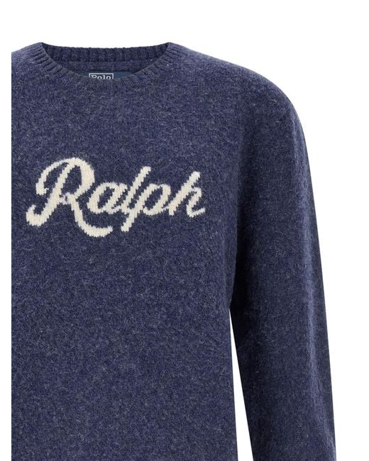Polo Ralph Lauren Blue 'Ralph' Sweater for men
