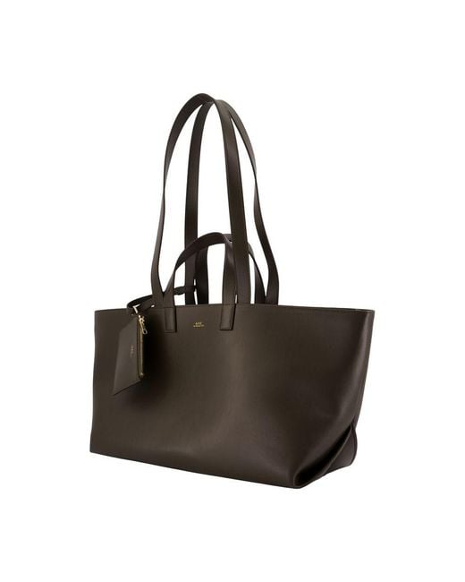 A.P.C. Black Le Drummer Shoulder Bag