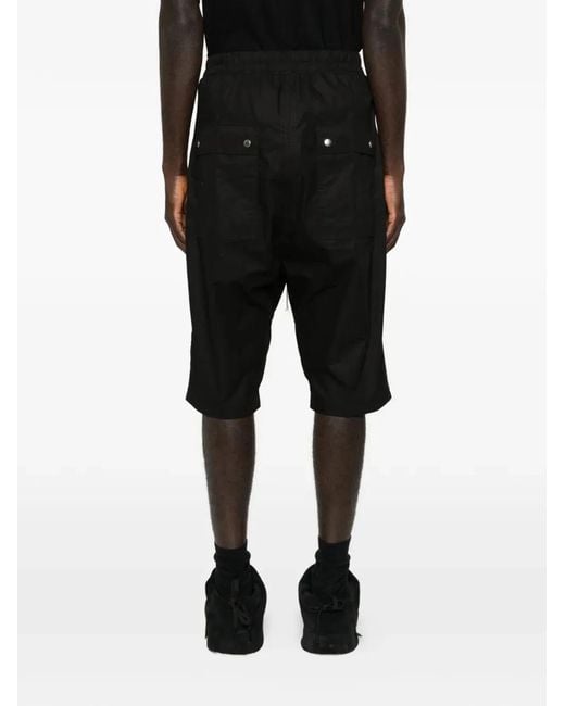 Rick Owens Black "Bela Pods" Trousers for men