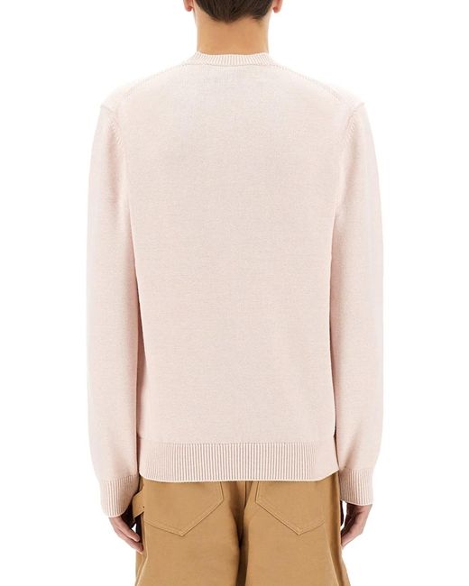 J.W. Anderson White Jersey With Logo for men
