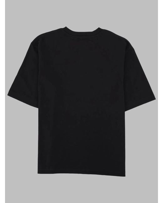 DSquared² Black T-Shirt Con Stampa E Logo for men