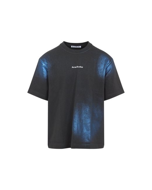 Acne Studios Men's Blue Tshirt