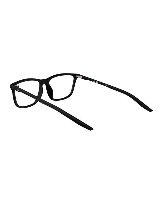 Nike Black Matte Acetate Glasses for men