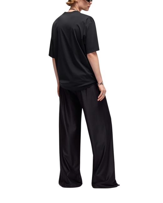 Gucci Black Cotton Jersey T-Shirt With Print