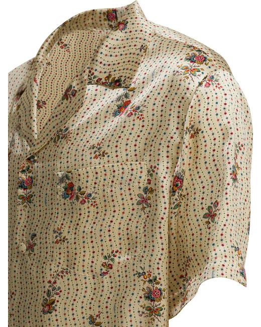 Valentino Natural Silk Shirt for men