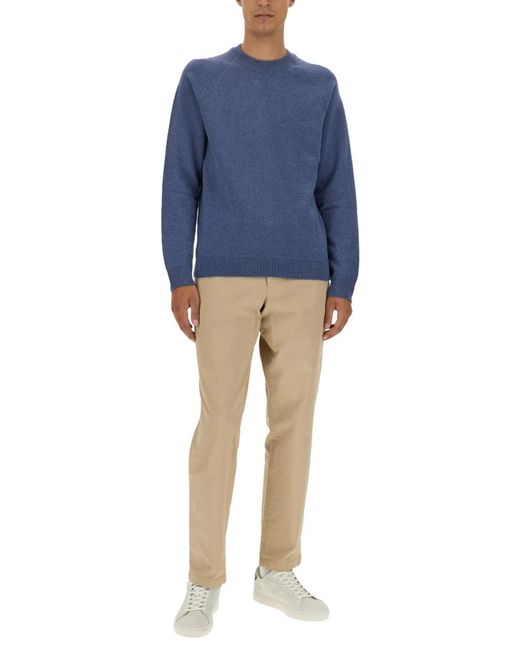 Paul Smith Blue Ps Paul Smith Wool Jersey for men
