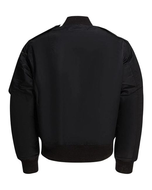 Buzz Rickson's Black "Skyline" Bomber for men