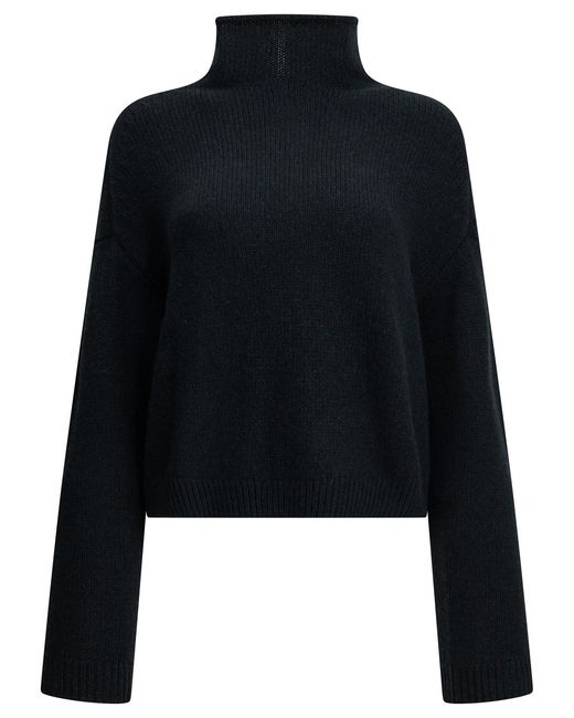 Khaite Black "Marke" Turtleneck Sweater