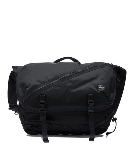 Porter-Yoshida and Co Black Porter Things Crossbody Bags for men