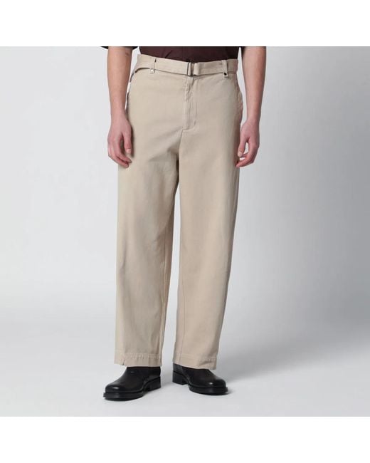 Entire studios Natural Gully Chino Trousers for men