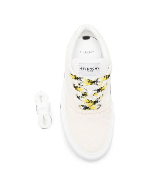 Givenchy White Flat Shoes for men