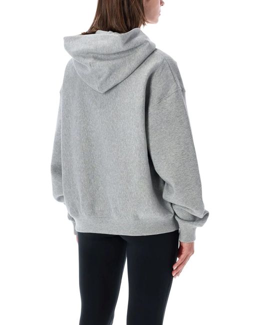 Nike Gray Studio Fleece Hoodie