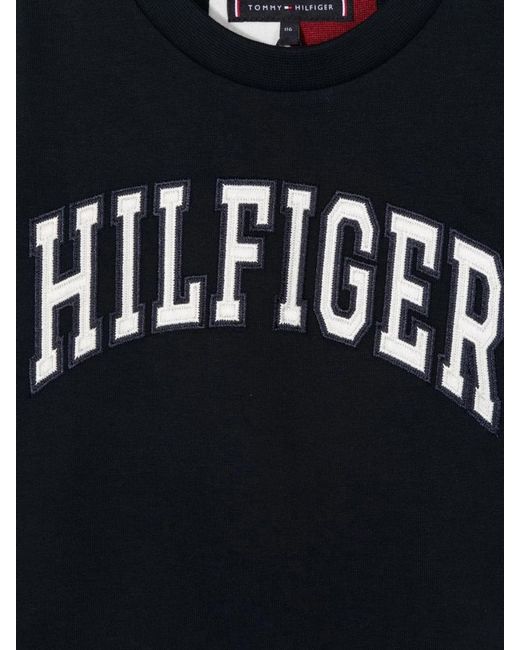 Tommy Hilfiger Black M/C Varsity T-Shirt