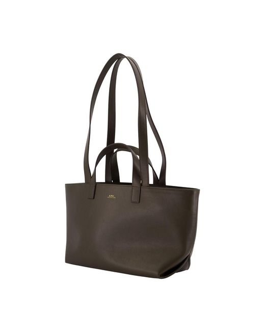 A.P.C. Black Le Drummer Small Shoulder Bag