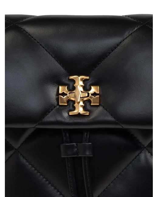 Tory Burch Black Leather Backpack