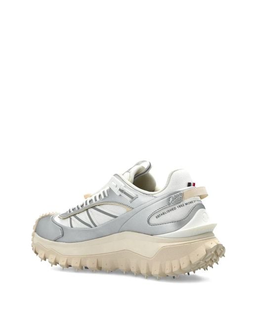 Moncler White "Trailgrip" Gtx Low Top Sneakers