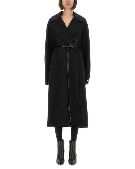 Max Mara Black Coat Abbot