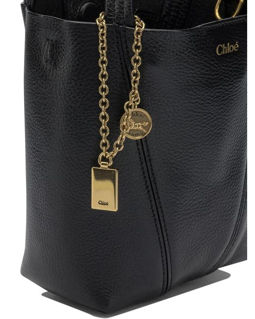 Chloé Black "Spin" Small Handbag
