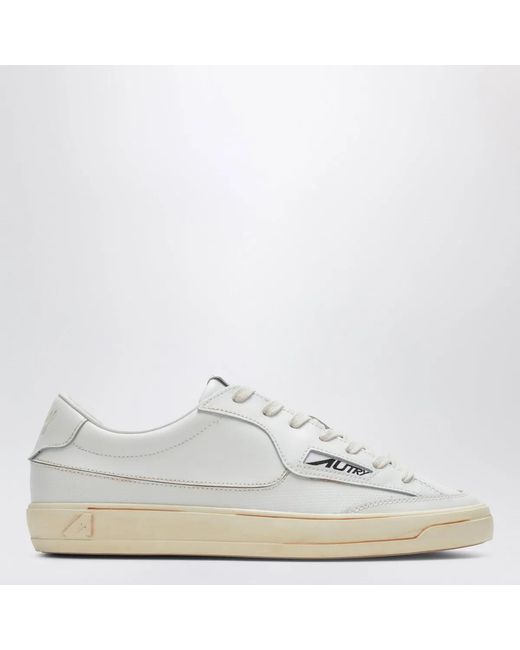 Autry White Windscape Low Sneakers for men