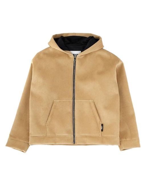 MSGM Natural Velvet Jacket for men