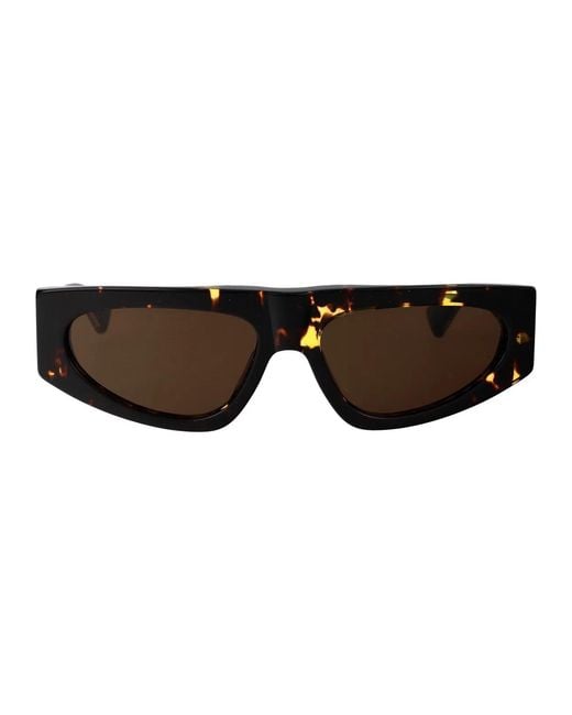 Bottega Veneta Brown Acetate Havana Sunglasses