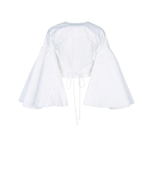 Jacquemus White Le Cache Coeur Paysan