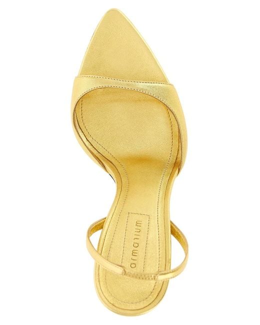 ARMARIUM Metallic 'Giustina' Sandals