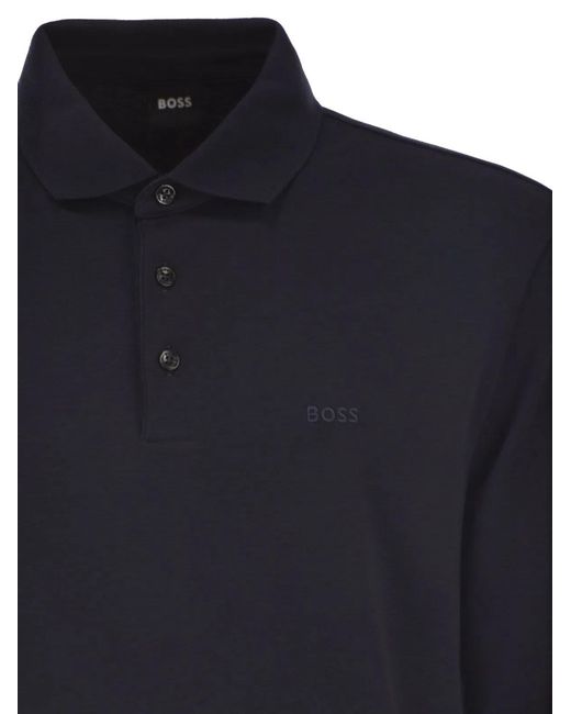 Boss Blue Regular Fit Polo Shirt for men