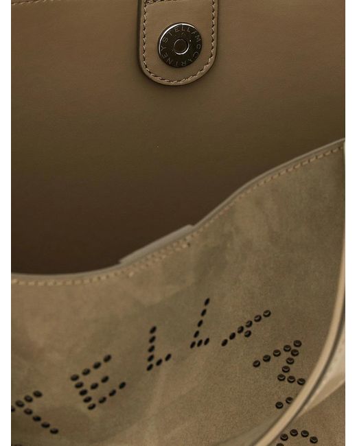 Stella McCartney Green 'Stella Logo' Crossbody Bag