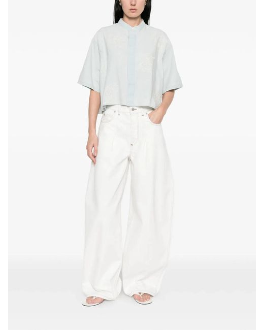KENZO White Cotton Shirt
