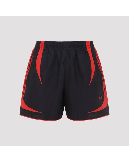 Balenciaga Blue Soccer Swim Shorts for men