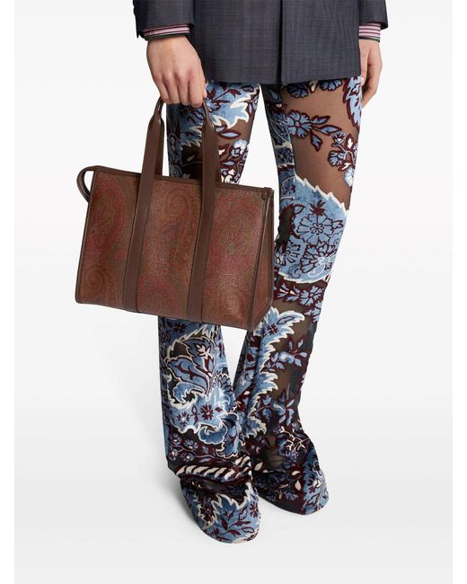 Etro Brown Essential Shoulder Bag